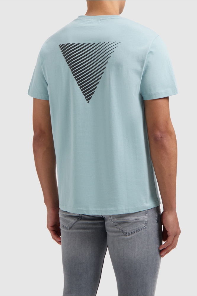 T SHIRT 25010119 93 BLUE GREY